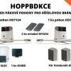 HOPPBDKCE - Nice Bidi pákové pohony pro křídlovou bránu